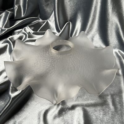 Плафон 28 см стекло Франция 20-30-е годы 