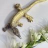 Статуэтка Ящерица 23 см бронза