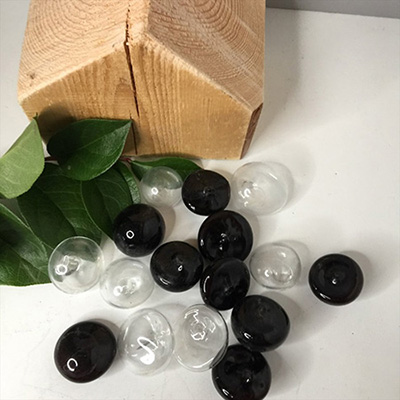 Набор декоративный стеклянных пузырей