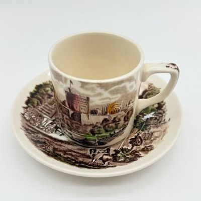 Кофейная пара Johnson Bros Королевские дома 100 мл Англия