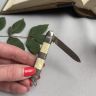 Нож перочинный с перламутром 8 см Франция