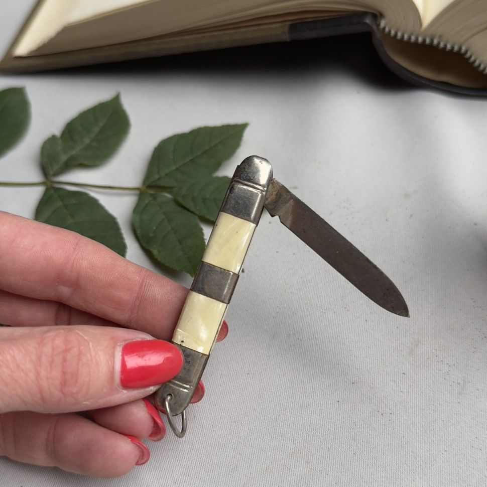 Нож перочинный с перламутром 8 см Франция