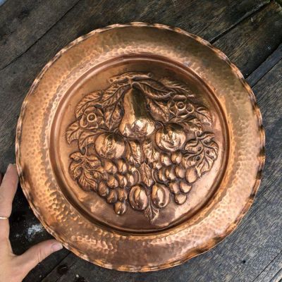 Панно настенное медное с подвесом