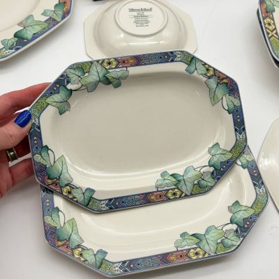 Блюдо селедочница ВиллеройБох Pasadena 21 см фарфор Германия