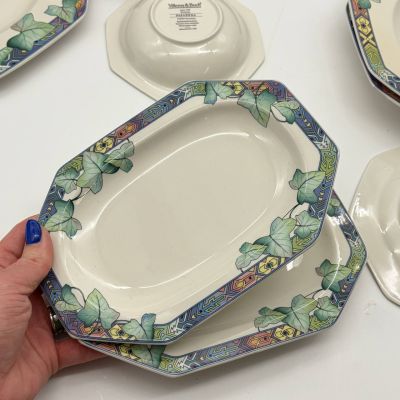 Блюдо селедочница ВиллеройБох Pasadena 21 см фарфор Германия