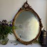 Дворцовое зеркало 82 см ручная работа Франция