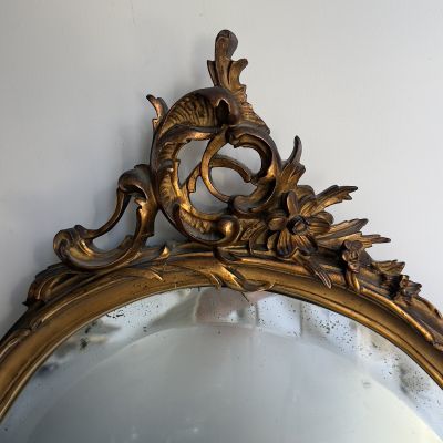 Дворцовое зеркало 82 см ручная работа Франция