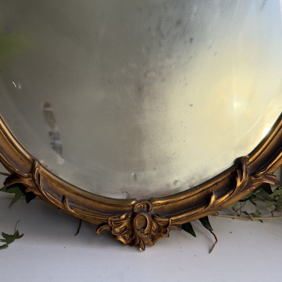 Дворцовое зеркало 82 см ручная работа Франция