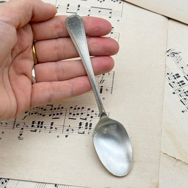 Ложка чайная Christofle America 14 см серебрение Франция