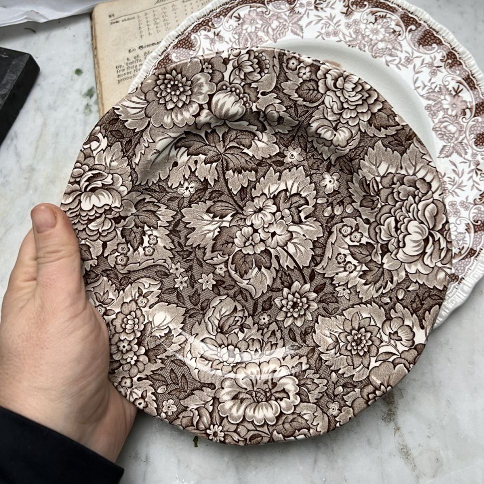 Тарелка 20 см Gainsborough Wedgwood Англия