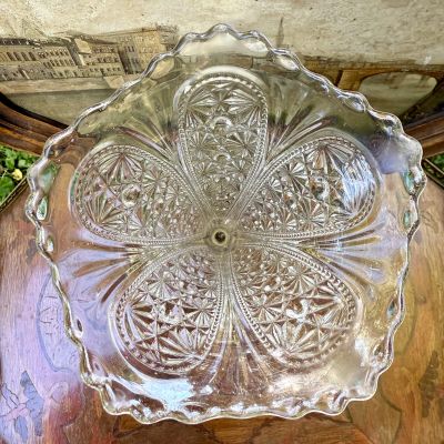 Ваза центр стола 30 см хрусталь Франция