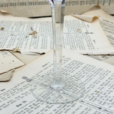 Бокал Anna Hutte фиолетовый 180 мл накладной хрусталь Германия 