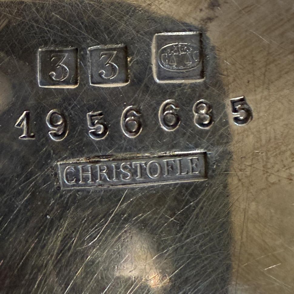 Чайник кофейник Christofle 1,5 л серебрение Франция 