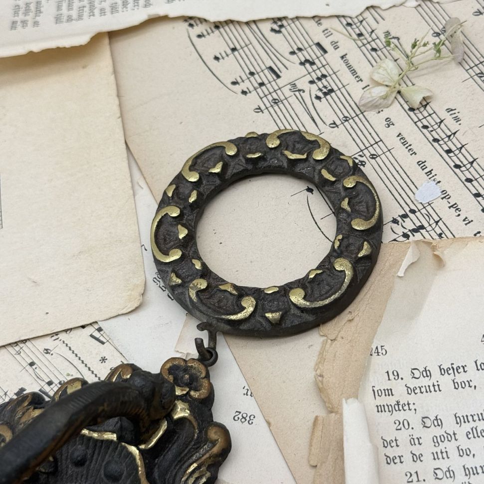 Колокольчик для сонетки 23 см латунь