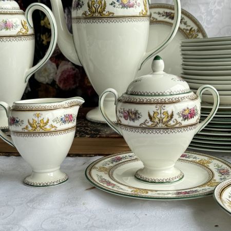 Чайник доливной Columbia Wedgwood 1,2 л костяной фарфор Англия