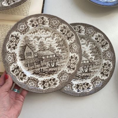 Тарелка 22 см Old inns series Англия
