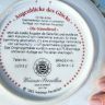 Тарелка декоративная Weimar Porzellan 19,5 см Германия 1992 