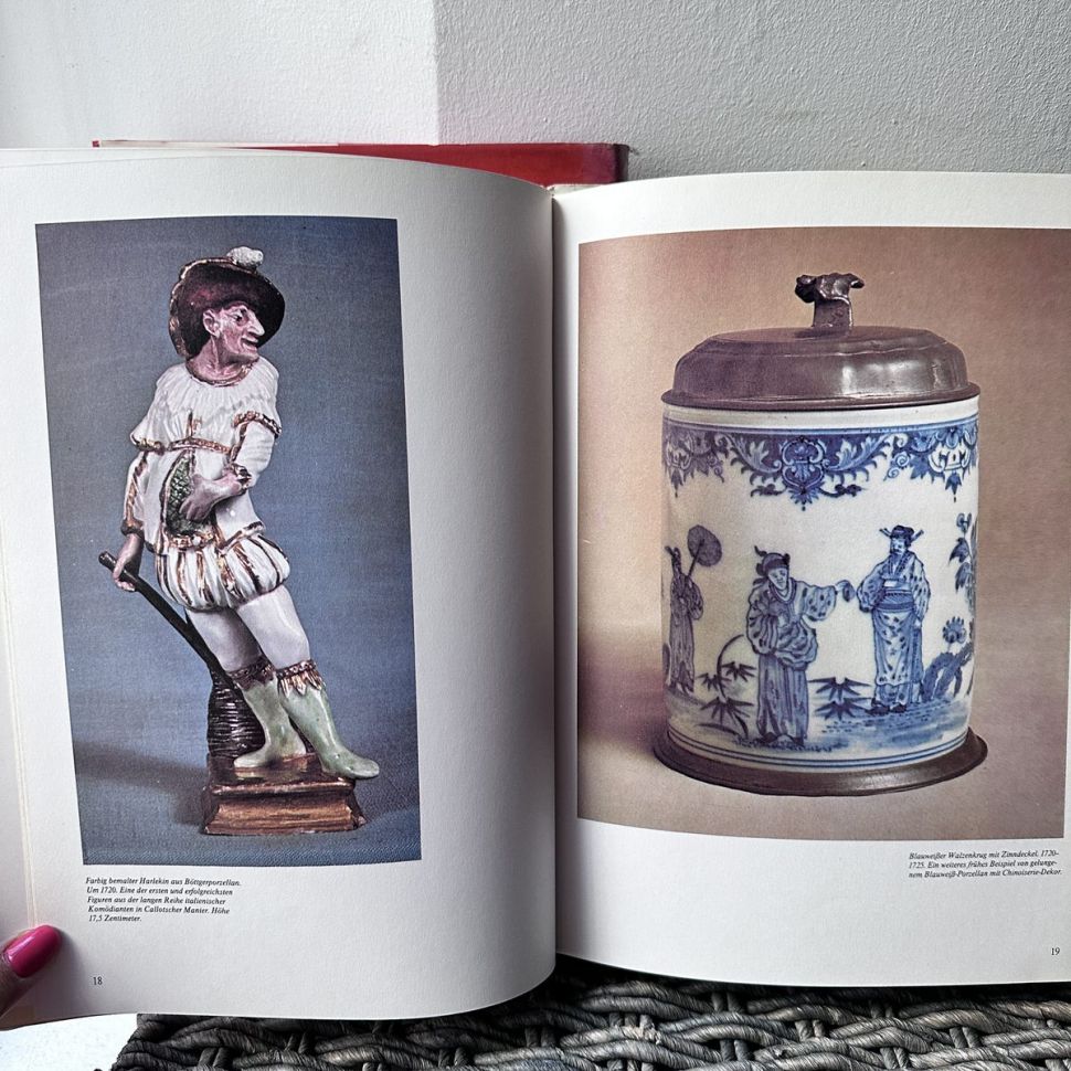 Книга Фарфор Мейсен на немецком языке