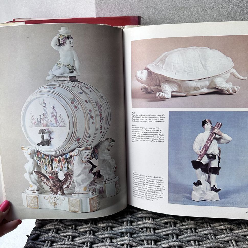 Книга Фарфор Мейсен на немецком языке