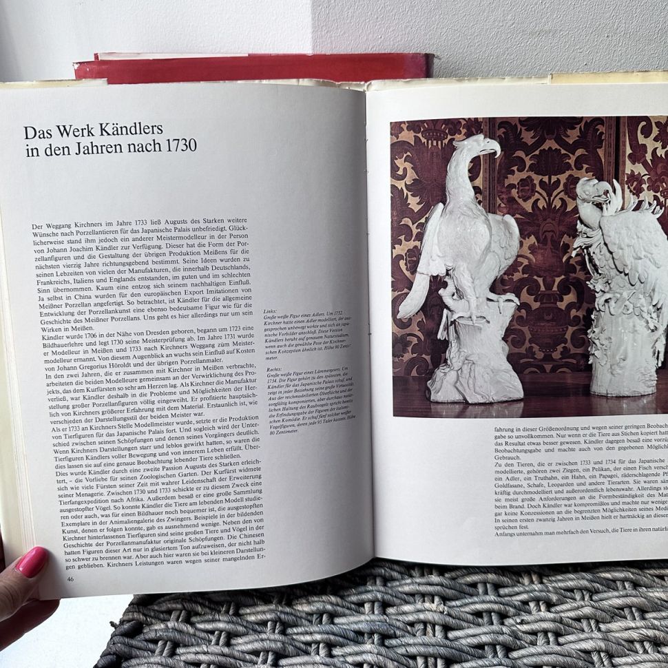 Книга Фарфор Мейсен на немецком языке