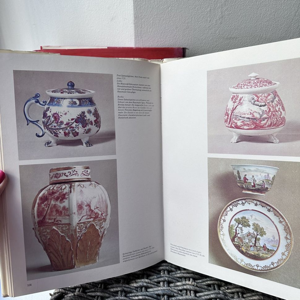 Книга Фарфор Мейсен на немецком языке