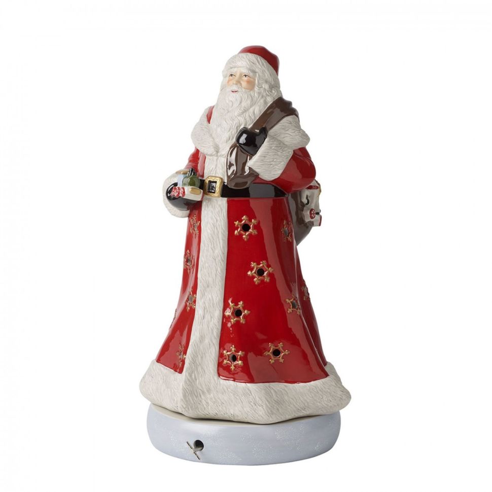 Подсвечник музыкальный ВиллеройБох Christmas Toy's Санта 45 см Германия
