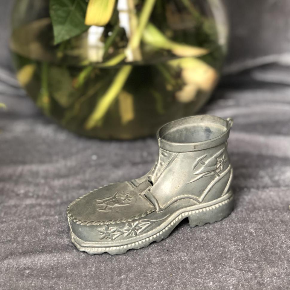 Пепельница Сапог алюминий