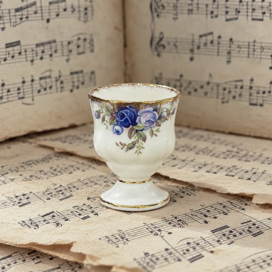 Подставка для яйца Royal Albert Moonlight Rose 6 см фарфор Англия