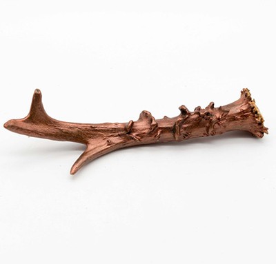 Рог крашеный 17 см