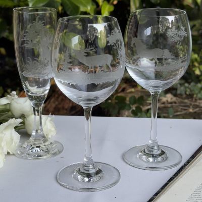 Бокал Лось 320 мл хрусталь Германия 