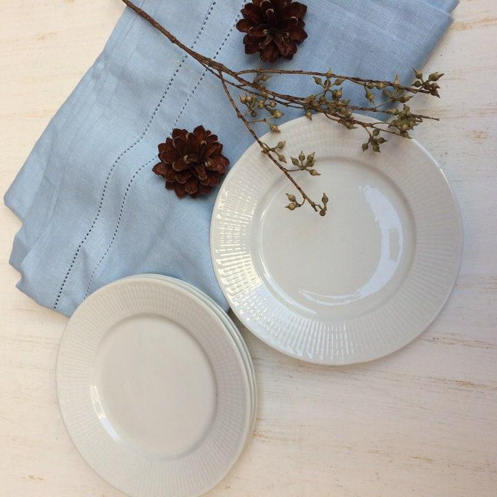 Тарелка Rorstrand Magnolia белоснежная, 17 см