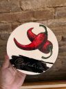Подставка под горячее круглая 20 см керамика Италия