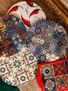 Подставка под горячее круглая 20 см керамика Италия