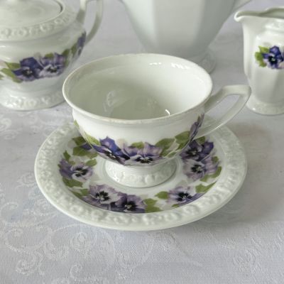 Чайная пара Rosenthal Classic Rose Фиалка 220 мл Германия