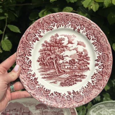 Тарелка W.H.Grindley &amp; Co Country Style 23 см Англия уценка