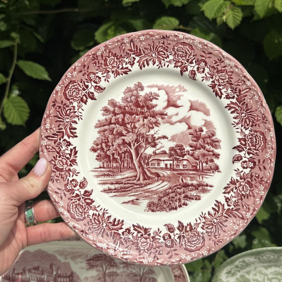 Тарелка W.H.Grindley & Co Country Style 23 см Англия уценка