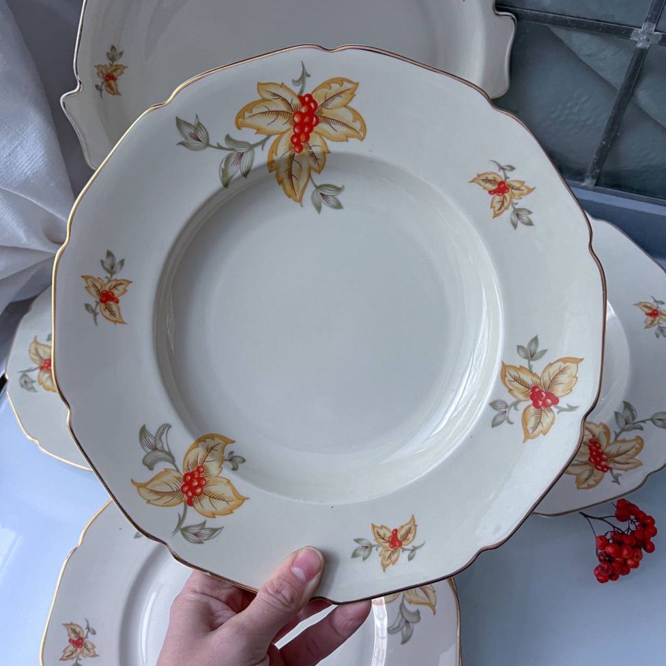 Тарелка глубокая Heinrich Irmgard 25 см фарфор Германия