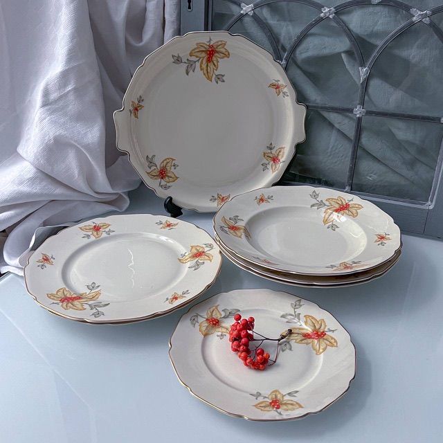 Тарелка глубокая Heinrich Irmgard 25 см фарфор Германия