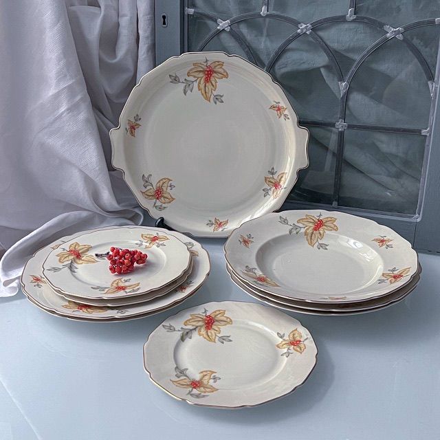 Тарелка глубокая Heinrich Irmgard 25 см фарфор Германия