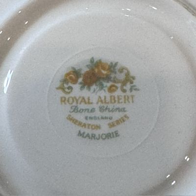 Кофейная пара Royal Albert Marjorie 140 мл Англия уценка