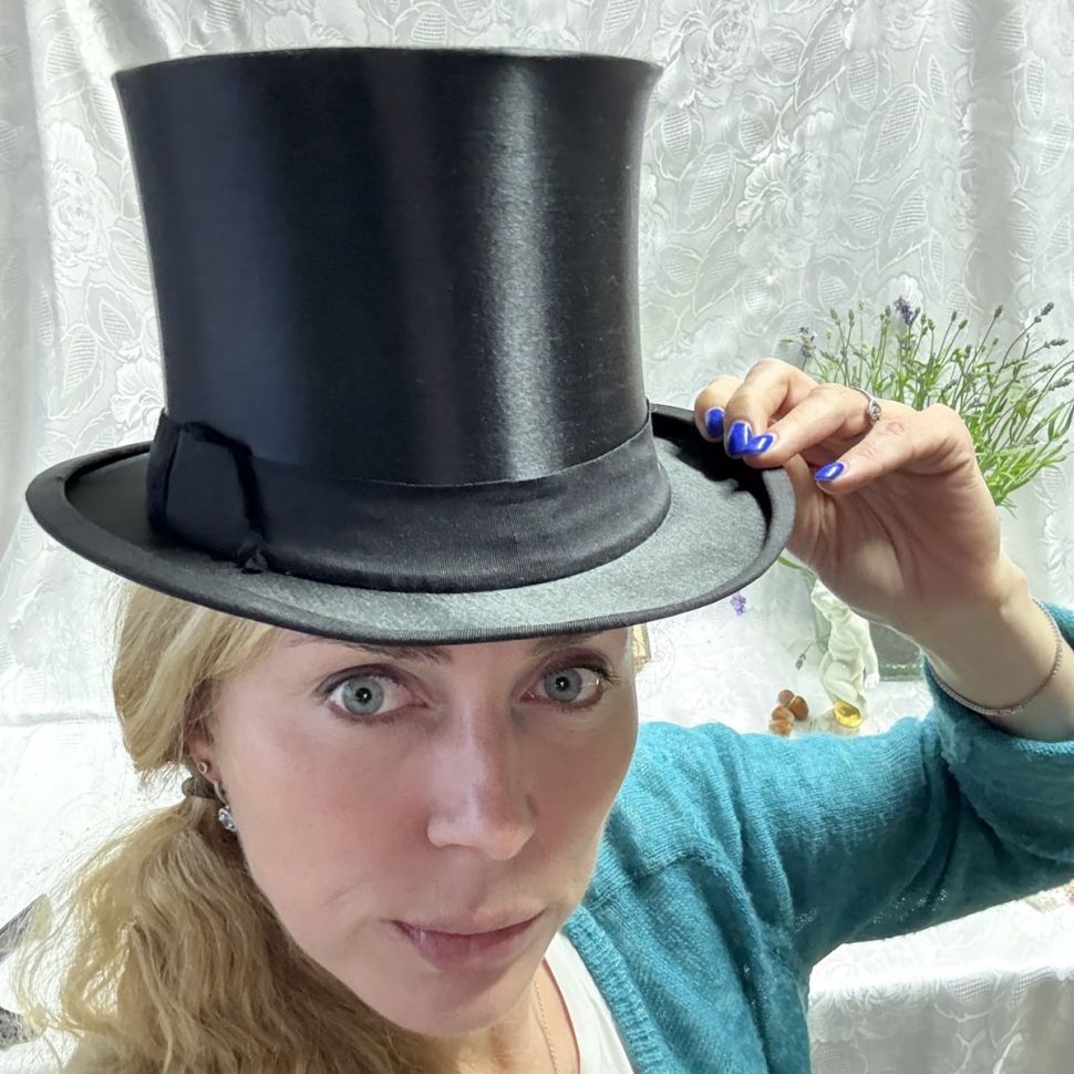 Шляпа цилиндр REX начало XX века 