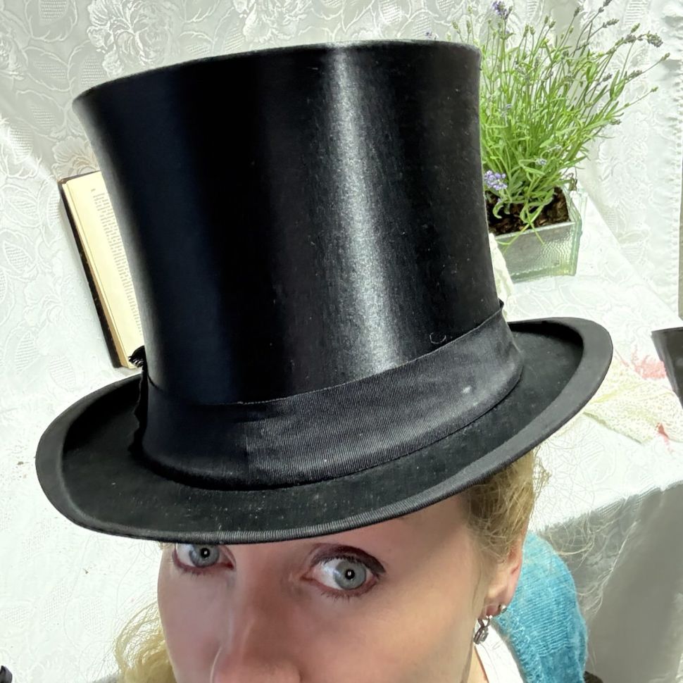 Шляпа цилиндр REX начало XX века 