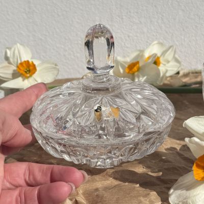 Шкатулка 10 см хрусталь Германия