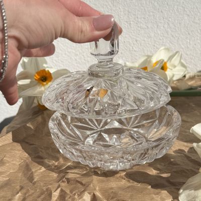 Шкатулка 10 см хрусталь Германия