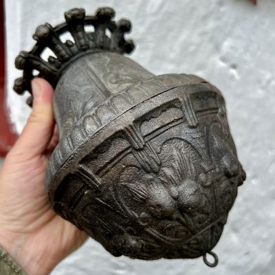 Противовес для старинной люстры 17 см бронза