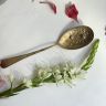 Ложка сервировочная Роза 22 см серебрение