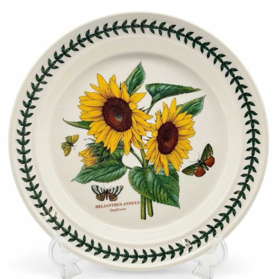 Тарелка Portmeirion Botanic Garden Sunflower 27 см Портмерион Англия