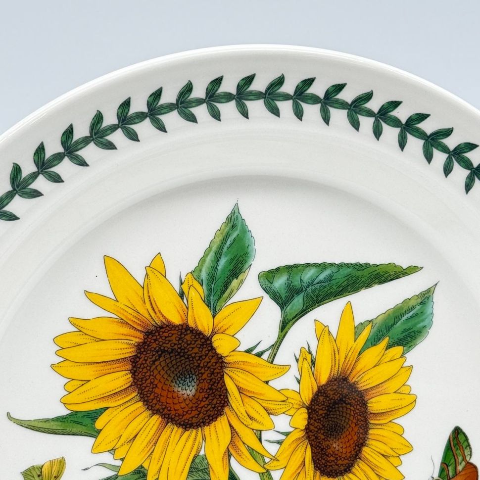 Тарелка Portmeirion Botanic Garden Sunflower 27 см Портмерион Англия