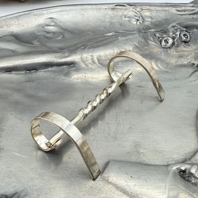 Подставка под приборы порт-куто 8 см серебрение Франция