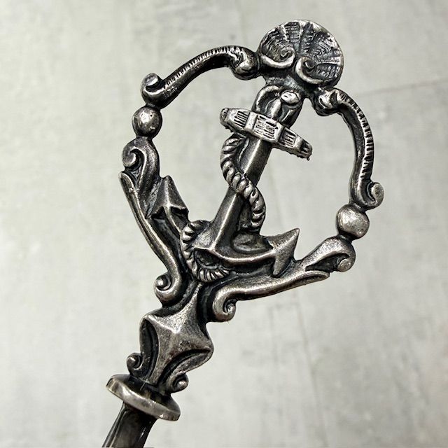 Шпажка шампур 25 см серебрение Франция 